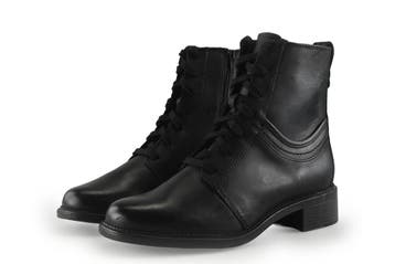 Clarks Veterboots in maat 41½ Zwart, Verzenden, Zwart, Overige typen, Zo goed als nieuw