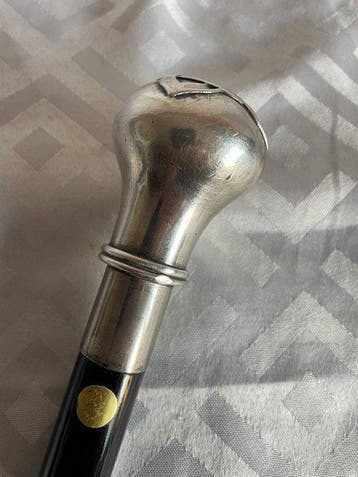 Wandelstok - Nobele wandelstok - Zilver 925/1000, Nieuw