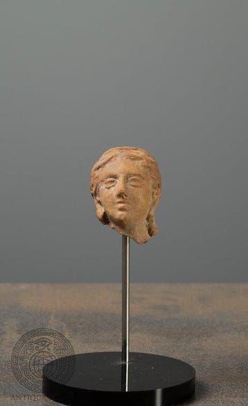 Oud-Grieks, Hellenistisch Terracotta Hoofd van een