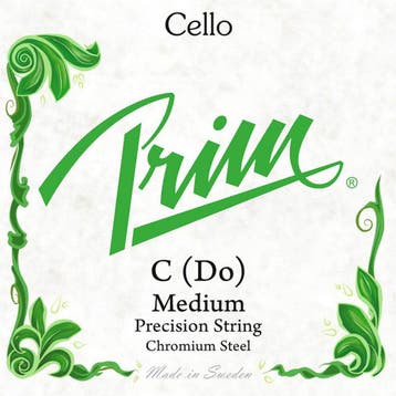 Prim PR-3014 cello string C-4 4/4, medium, chromium steel, Ophalen of Verzenden, Nieuw