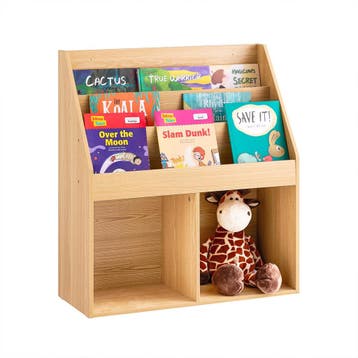 2dekans | SoBuy KMB01-N Kinderboekenkast hout - 73x30x80 cm, Ophalen of Verzenden, Zo goed als nieuw