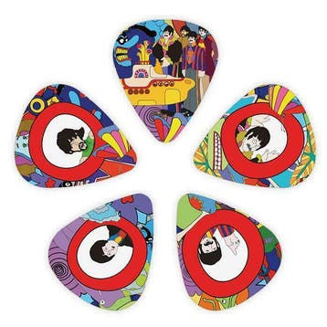 The Beatles Plectrum Yellow Submarine 10-pack Heavy 0.85 mm, Ophalen of Verzenden, Nieuw, Gebruiksvoorwerp