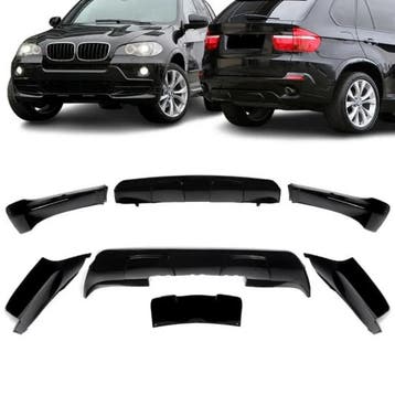 Aero kit glanzend zwart passend voor BMW X5 E70 model 200..., Verzenden, Nieuw