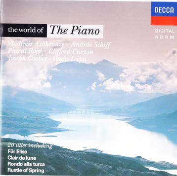 cd - Various - The World Of The Piano, Verzenden, Zo goed als nieuw