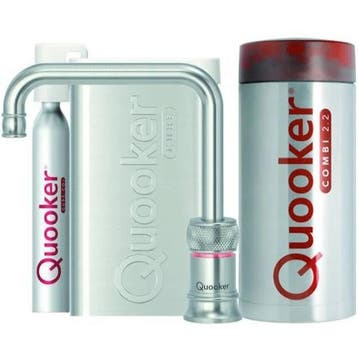 €2276 QUOOKER COMBI+ CLASSIC NORDIC SQUARE RVS + CUBE - 2, Ophalen of Verzenden, Nieuw