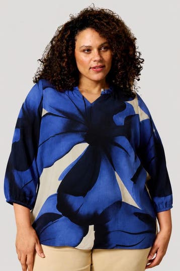 ZHENZI blouse Kelis met 3/4 mouw Maat:, Kleding | Dames, Blouses en Tunieken, Verzenden, Nieuw, Overige kleuren