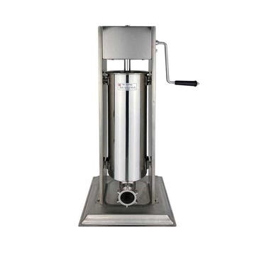 HCB Worstvuller - verticaal - 7 liter - RVS, Verzenden, Nieuw in verpakking, Bakkerij en Slagerij