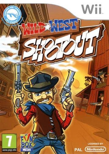 Wii Wild West Shootout, Verzenden, Zo goed als nieuw