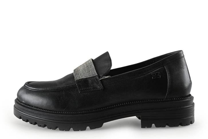 Lazamani Loafers in maat 42 Zwart, Kleding | Dames, Schoenen, Zwart, Zo goed als nieuw, Overige typen, Verzenden