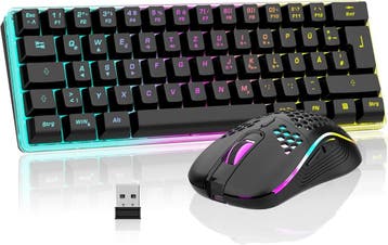 Oplaadbare Gaming Set | PC/Mac/PS5 | 71% Korting OP=OP, Gebruikt, Toetsenbord en muis-set, Ophalen of Verzenden, Overige indelingen