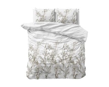Sleeptime Elegance Flynn Wit - 140 X 200/220 + 1 x kussenslo, Nieuw