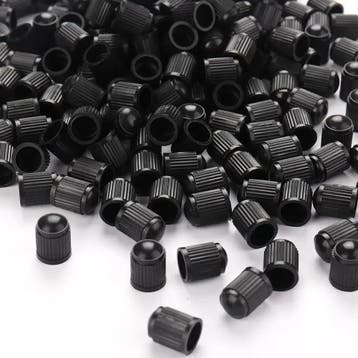 TT-products ventieldoppen plastic 100 stuks zwart, Ophalen of Verzenden, Nieuw