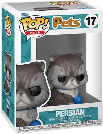 Funko Pop! Pets - Persian Cat #17 | Funko - Hobby Artikelen, Verzenden, Nieuw