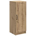 vidaXL Dressoir Artisanaal eiken 33 x 34,5 x 87 cm Bewerkt, Verzenden, Nieuw, Overige houtsoorten, Minder dan 50 cm