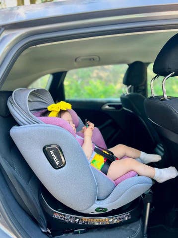 Autostoel - Isofix Autostoeltje - 0-12 jaar - Roze - Jovikid, Verzenden, Zo goed als nieuw