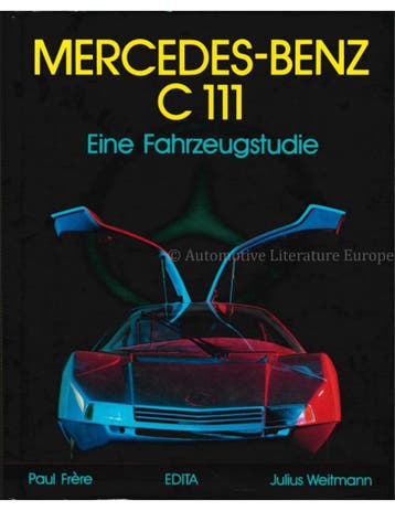 MERCEDES-BENZ C 111, EINE FAHRZEUGSTUDIE, Boeken, Nieuw, Author