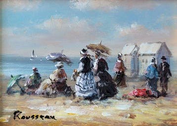 Camille Rousseau (1949) - Dimanche en Normandie ~