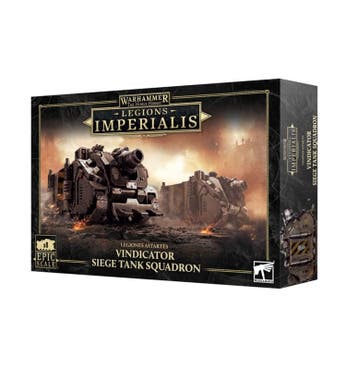 Legions Imperialis Vindicator Siege Tank Squadron (Warhammer, Ophalen of Verzenden, Nieuw