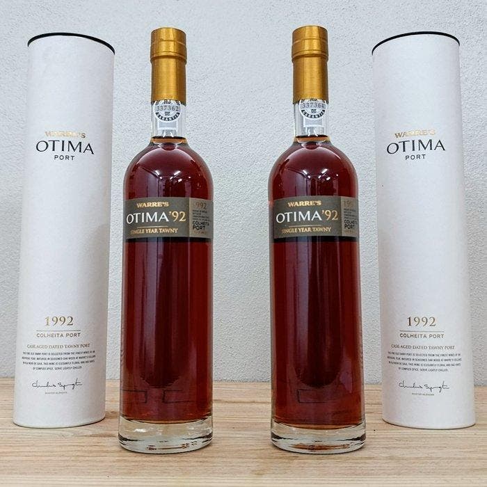 1992 Warres Otima - Colheita Port - Douro - 2 Jennies, Verzamelen, Wijnen