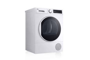 LG RH80T2AP6RM warmtepomp droger 8 kg Wit, Overige typen, Nieuw, Ophalen of Verzenden, Anti-kreukfase
