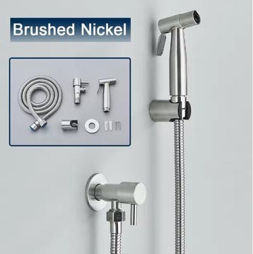 RVS 304 Bidet Sprayer met Koudwaterkraan Wandmontage, Verzenden, Nieuw