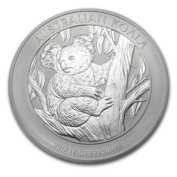 Australië. 30 Dollars 2013 1 Kilo $30 AUD Australian Silver