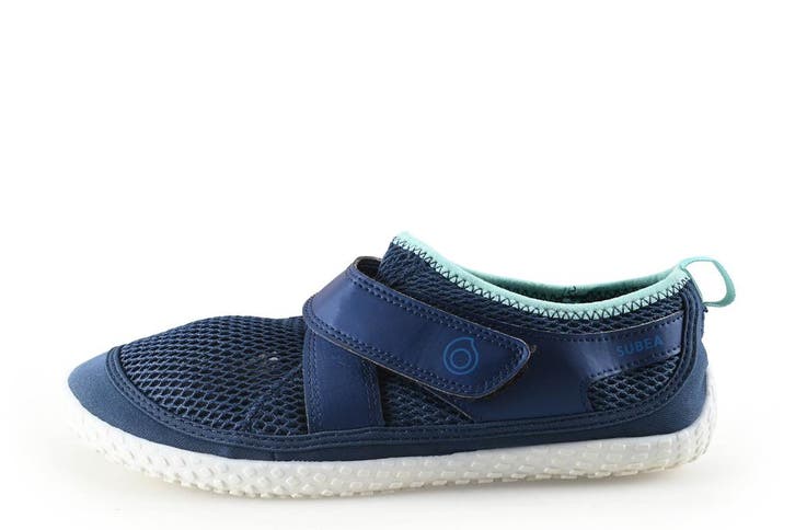 Subea Instappers in maat 39 Blauw, Kleding | Dames, Schoenen, Blauw, Zo goed als nieuw, Instappers, Verzenden