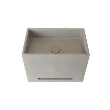 Fontein Ideavit Idea.Wall 40x25x30 cm Rechthoek Beton, Ophalen of Verzenden, Nieuw