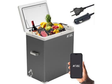 KOEL Crate 75 - Compressor Koelbox 12V 230V - Koelt tot -20, Verzenden, Zo goed als nieuw