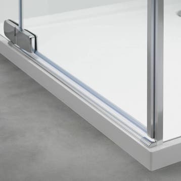 Aanbieding: 5-Hoek Douchecabine Custom Links 90X90Cm Zilver, Ophalen of Verzenden, Nieuw