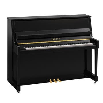 Yamaha B20 PE messing piano, Nieuw, Zwart, Piano