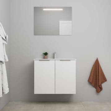 On-Line Badkamermeubelset - 80 cm - Voorgemonteerd - 2, Huis en Inrichting, Badkamer | Badkamermeubels, Ophalen of Verzenden, Nieuw