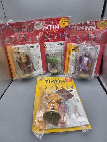 Hergé Moulinsart - Speelgoed Figurine Tintin n°21 8 7 et 44, Nieuw