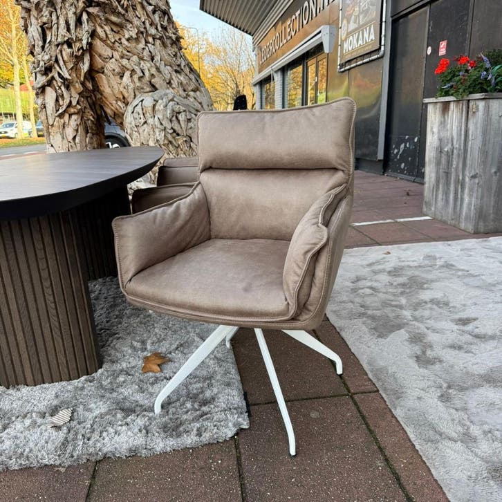 Eetkamerstoel 490 | Witte Poot | Direct Leverbaar!, Huis en Inrichting, Stoelen, Nieuw, Ophalen of Verzenden