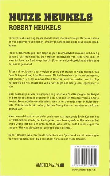 Huize Heukels / Amstel Sport 9789048200061 Robert Heukels, Verzenden, Gelezen, Robert Heukels