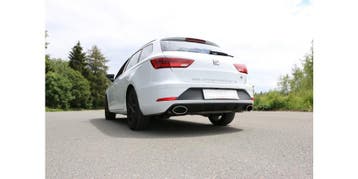 FOX Seat Leon 5F ST - starre achteras einddemper rechts/link, Verzenden, Nieuw