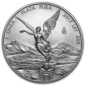 Mexican Libertad 1 oz 2017, Verzenden, Zuid-Amerika, Losse munt, Zilver