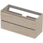 INK - Onderkast 2 Laden Greeploos met Houten Keerlijst -, Ophalen of Verzenden, Nieuw
