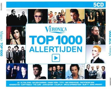 Cd - Veronica Top 1000 Allertijden (2022), Verzenden, Nieuw in verpakking