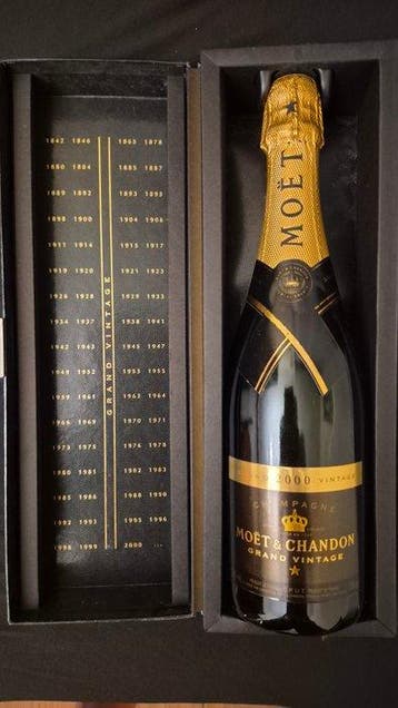 2000 Moët & Chandon, Grand Vintage - Champagne Brut - 1 Fles, Verzamelen, Wijnen, Nieuw