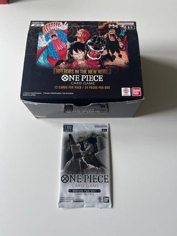 Bandai - 1 Box - One Piece - One piece card game op09, Nieuw