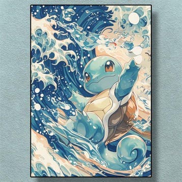 Antonym - Squirtle – The Great Wave Tribute, Nieuw