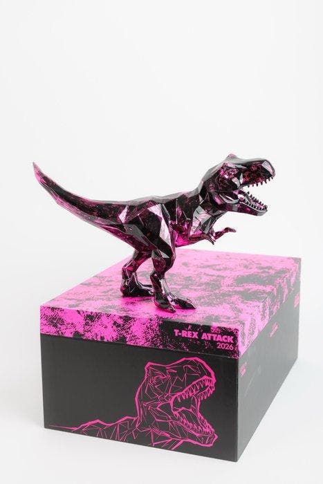 Richard Orlinski (1966) - T-REX Attack, Antiek en Kunst, Kunst | Designobjecten