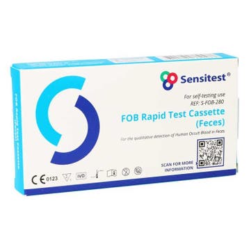 Sensitest FOB zelftest occult bloed faeces, Verzenden, Nieuw