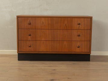 Commode - Walnoot - Ladekast uit de jaren zestig
