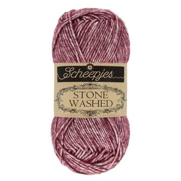 Scheepjes Stone Washed 50 gr - 810 Garnet, Verzenden, Nieuw