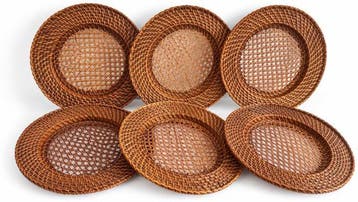 Flamant - Onderbord (6) - Rattan, Bamboe, caning,