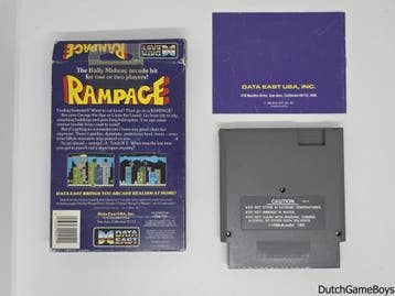 Nintendo NES - Rampage - USA, Verzenden, Gebruikt