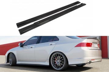 Zijskirts Diffusers Honda Accord VII Type-s Glanzend Zwart, Ophalen of Verzenden, Nieuw