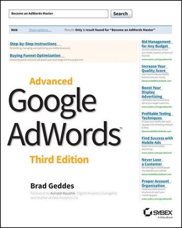 Advanced Google AdWords - Brad Geddes 9781118819562, Verzenden, Gelezen, Brad Geddes
